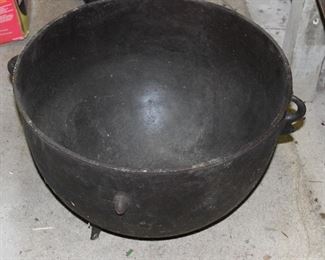 Iron cauldron
