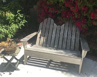 Wood Bench