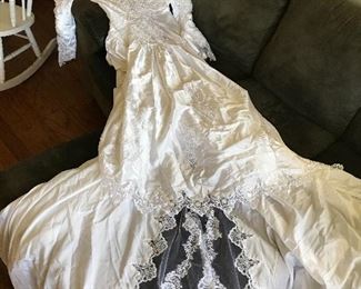 Wedding Dress, Size large