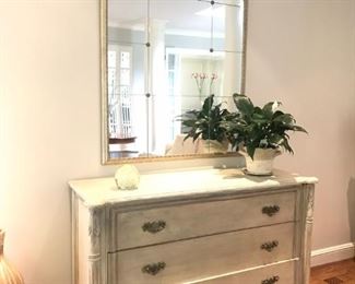 Guy Chaddock Chest and Tile Mirror