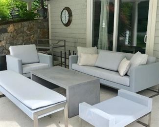 Last Season Resoration Hardware Oudoor Seating Area