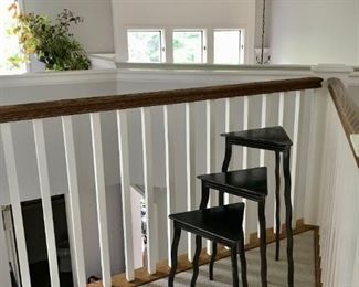 Set of Sculptural Forged Tables