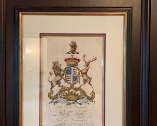 29. Set of 3 Crest Artworks (20'' x 27'')