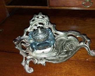 antique inkwell
