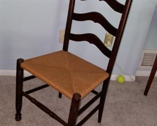 caned seat chair