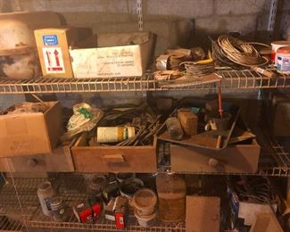 Just a heap of fun old tools and hardware dating back to the 40s