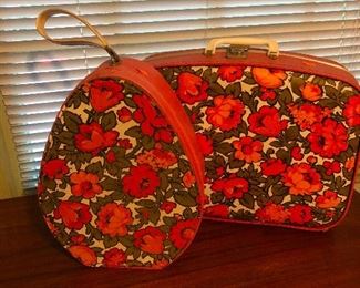 Vintage train cases!