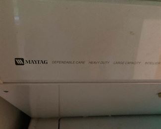 Maytag stacked washer dryer