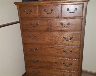 Pennsylvania House Oak dresser, part of 3 piece set
