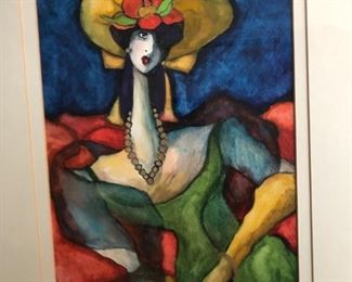 Tom Barnes watercolor