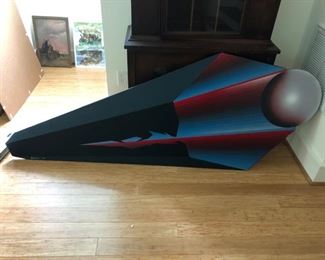 Patrice Breteau large painting