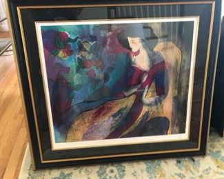 Linda Le Kinff signed print