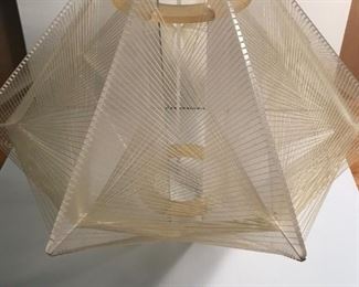 MCM hanging pendant light