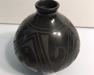 Black Santa Clara Pottery