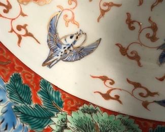 Imari bowl detail