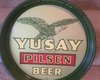 Yusay Brewery Tray from Chicago Tavern (1930-1950)