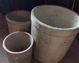 Assorted Crocks