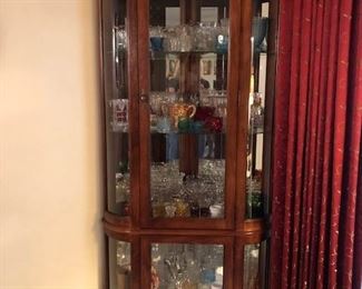 CURIO CABINET TALL