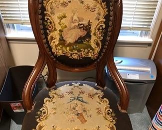 CROSS STITCH CHAIR