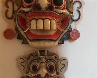 Wood Carvings masks
