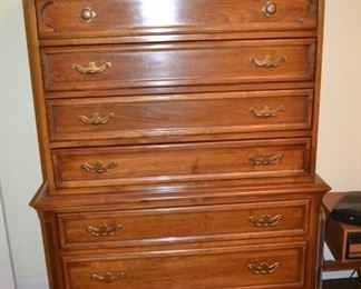 Davis & Co. Walnut Highboy