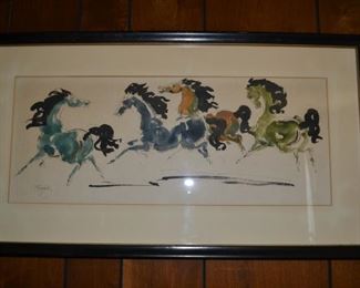 Charles Burdick - ink/watercolor