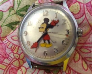 1970's Mickey Watch - works!