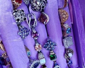 Lots and lots and lots of Jewelry. Some of the rings.