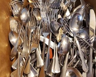 Lots of Stainless Flatware