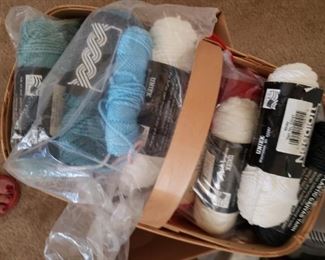 Yarns, threads and Embroidery Threads