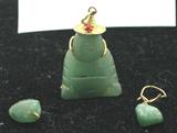OLD JADE BUDDHA PENDANT