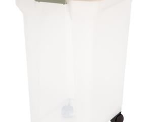 SET OF 5 55 Quart Airtight Pet Food Container