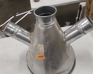 Norfad Ducting Double Branch