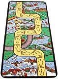 Learning Carpets LC 125 Play Carpets Learn Balance Kids Rug, Yellow
