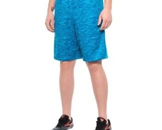 (large, Bright Blue Thunder) - Mission Men's Vaporactive Element 23cm Training