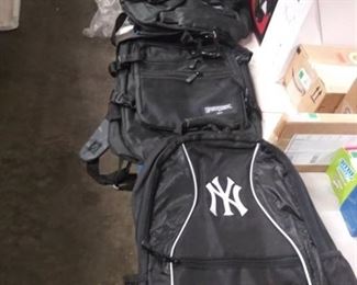 2 EastWest Backpacks and 1 New York Yankees Backpack