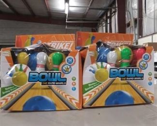 2 Sets Of Miniature Bowling Toys