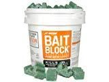 JT Eaton Bait Block Peanut Butter Flavor Anticoagulant Rodenticide for Mice and Rats (72-Pack) 709-PN