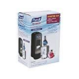 8705D1 Purell ADX-7 Sanitizer Dispenser Starter Kit - Manual - 23.7 fl oz (700 mL) - Chrome Black