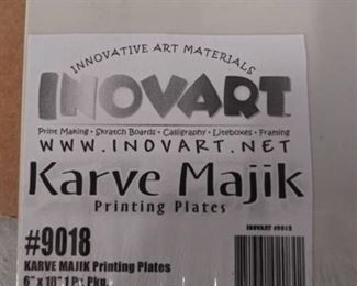 Innovative Art Materials Karve Majik 6x18 Printing Plates