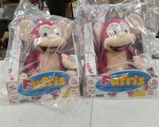 Two Pink Fufris Toys