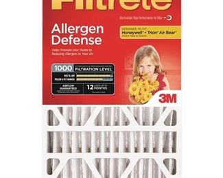 3M Filtrete Allergen Defense Deep Pleat Furnace Filter
