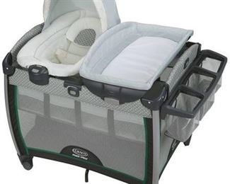 Graco Pack 'n Play Quick Connect Portable Bouncer Bassinet, Albie