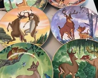 Disney collection of plates