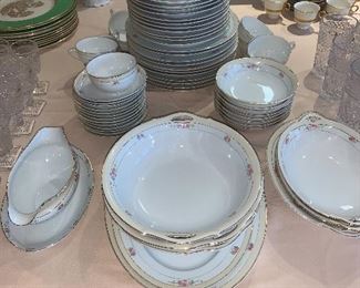 Noritake, hand painted  Nipon, 71 pieces