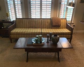 Mid Century sofa, 82 inches long