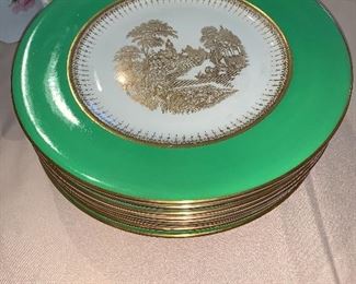 Fondeville Ambassador Ware China, England, 11 plates