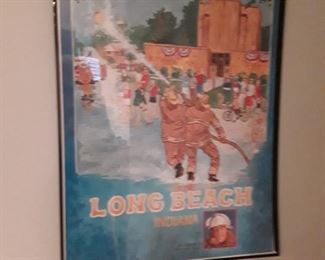 Long Beach Fire Department Poster