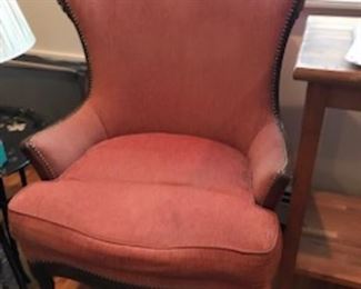 wing pink chair 