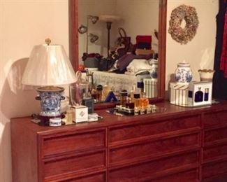 Mid Century Modern Dresser with Mirror